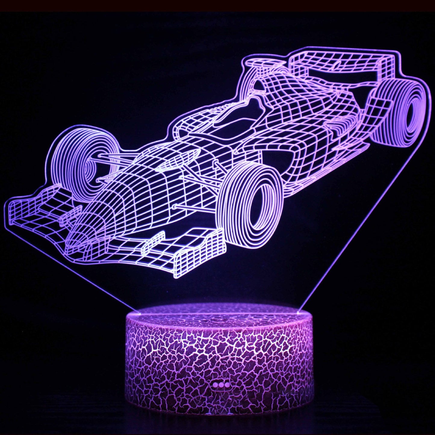 Cool 3D LED Night Lamp Dimmable Table Light