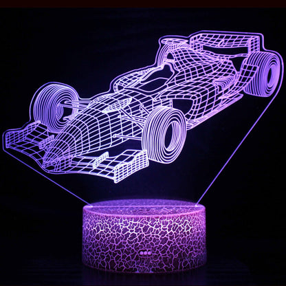 Cool 3D LED Night Lamp Dimmable Table Light