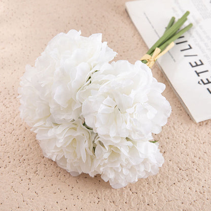 Artificial Peony Flower Arrangement Home Decor
