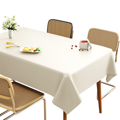 Premium Leather Rectangular Table Mat Waterproof Dining Cover