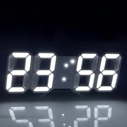 Modern LED Wall Clock Digital Display