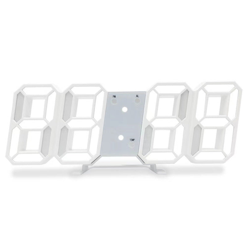 Modern LED Wall Clock Digital Display