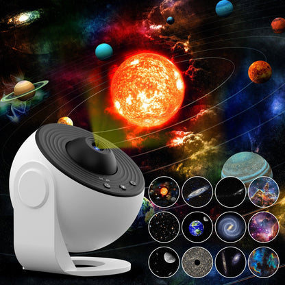 Colorful Starry Night Sky Projection Lamp - Fesara