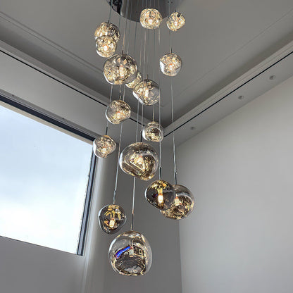 Luxury Glass Pendant Table Lamp