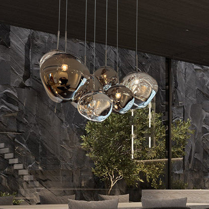 Luxury Glass Pendant Table Lamp - Fesara
