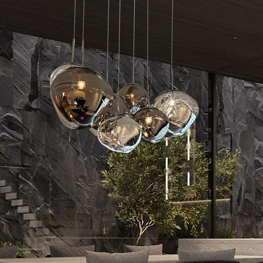 Luxury Glass Pendant Table Lamp - Fesara