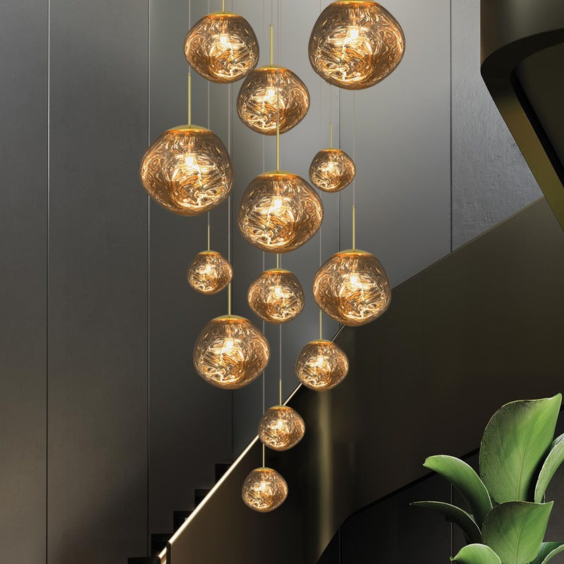 Luxury Glass Pendant Table Lamp