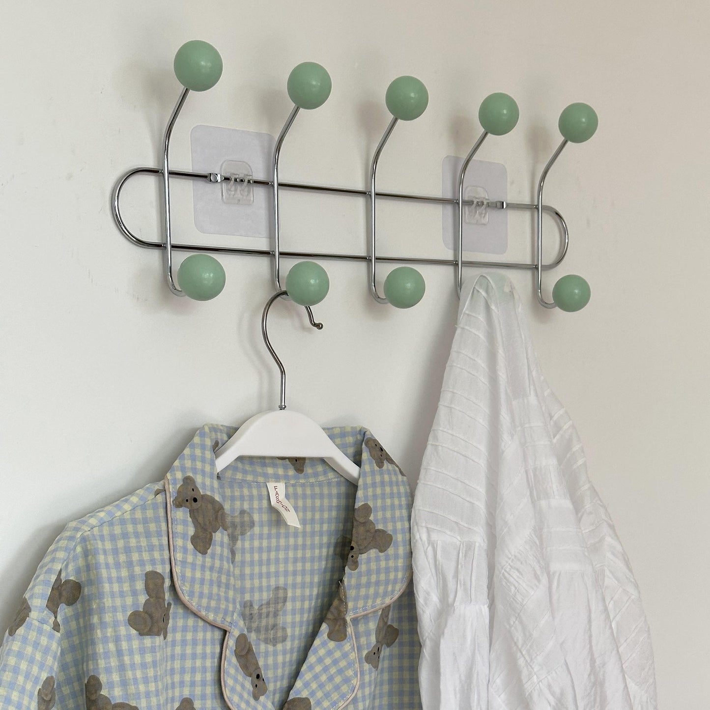 Hidden Screw Wall Hook Modern Coat Rack Organizer
