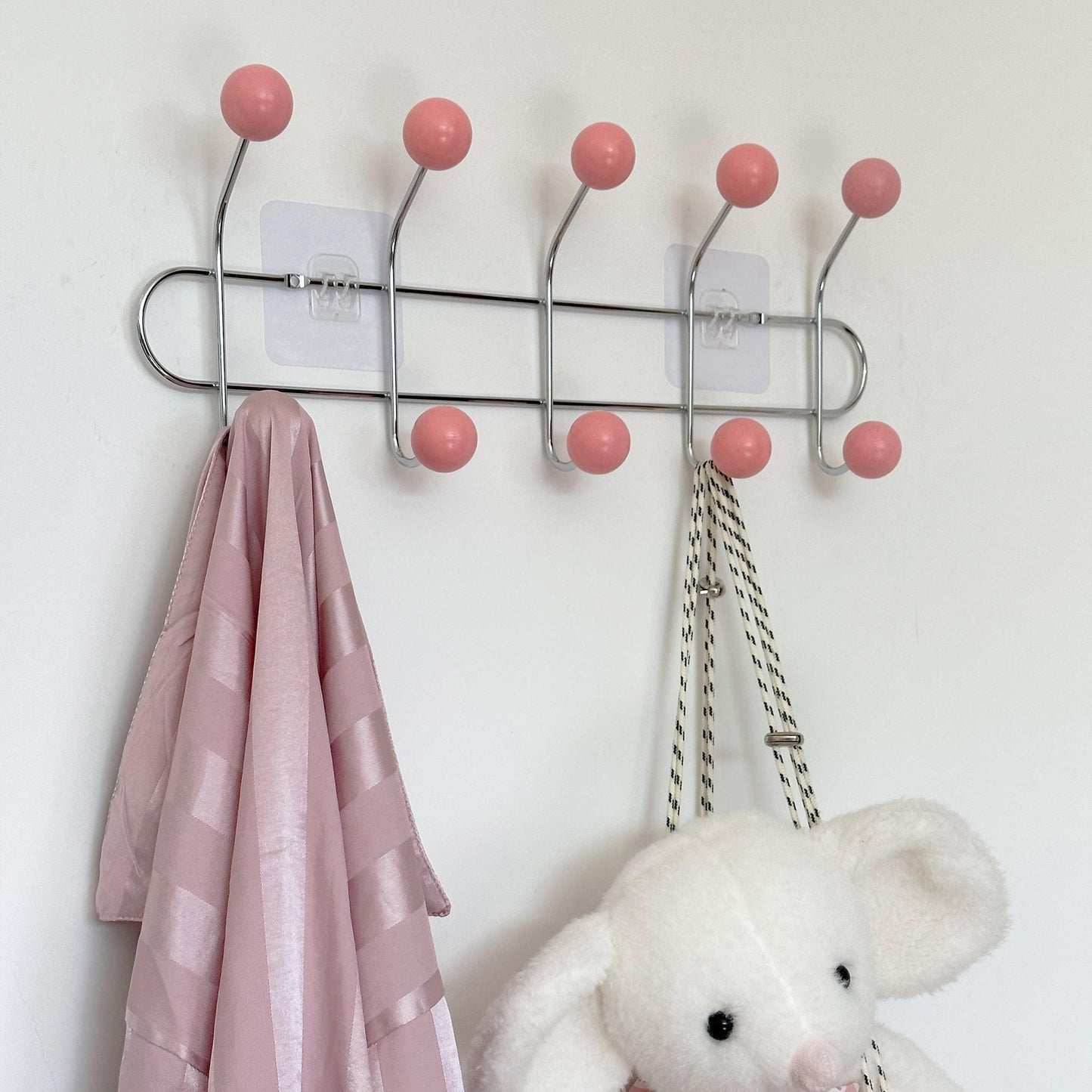 Hidden Screw Wall Hook Modern Coat Rack Organizer