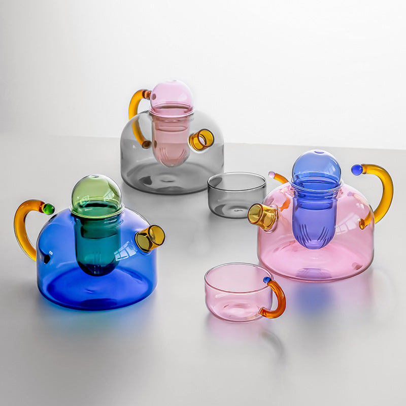 Stylish Electric Glass Fast Boiling Teapot - Fesara