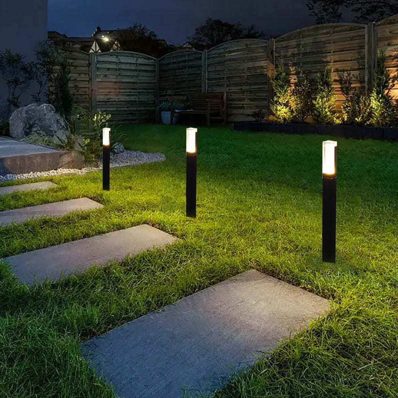 Outdoor Solar Powered Garden Floor Lamp - Fesara