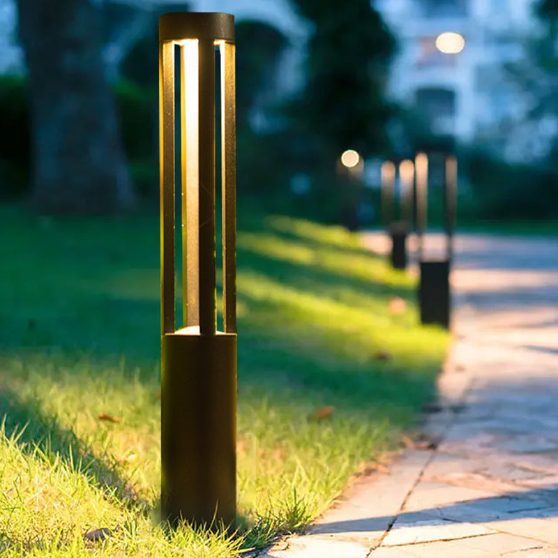 Outdoor Solar Powered Garden Floor Lamp