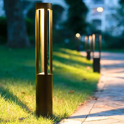 Outdoor Solar Powered Garden Floor Lamp