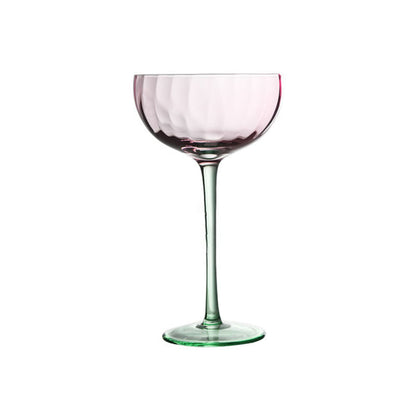 Spiral Design Ice Cream Cup, Orange Pumpkin Martini Glass, Multicolor Striped Wine Glass