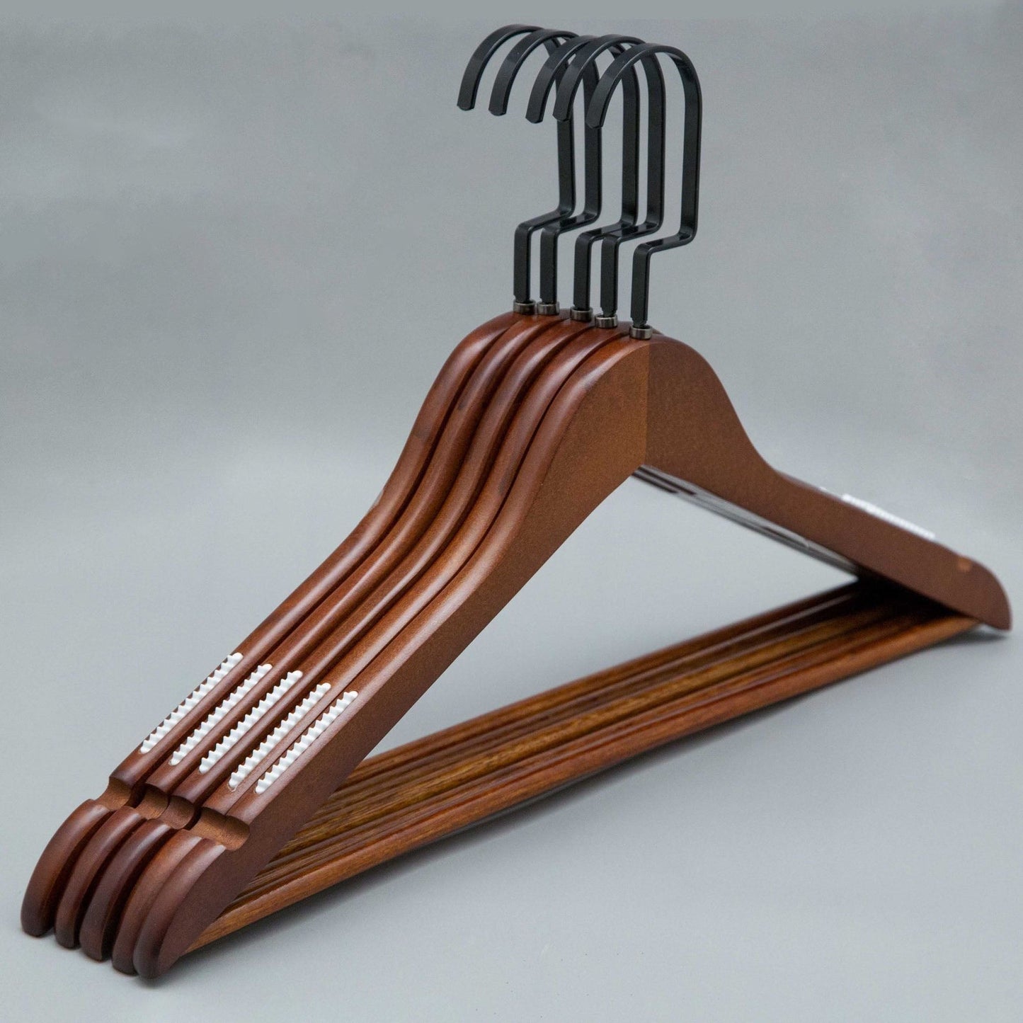 Natural Wood Closet Hanger Drying Rack - Fesara