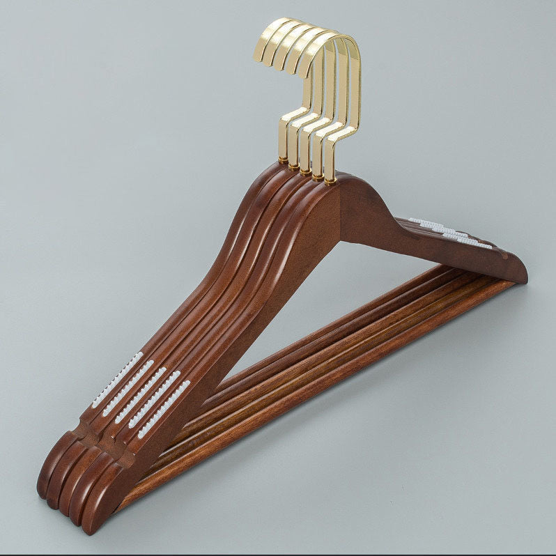 Natural Wood Closet Hanger Drying Rack