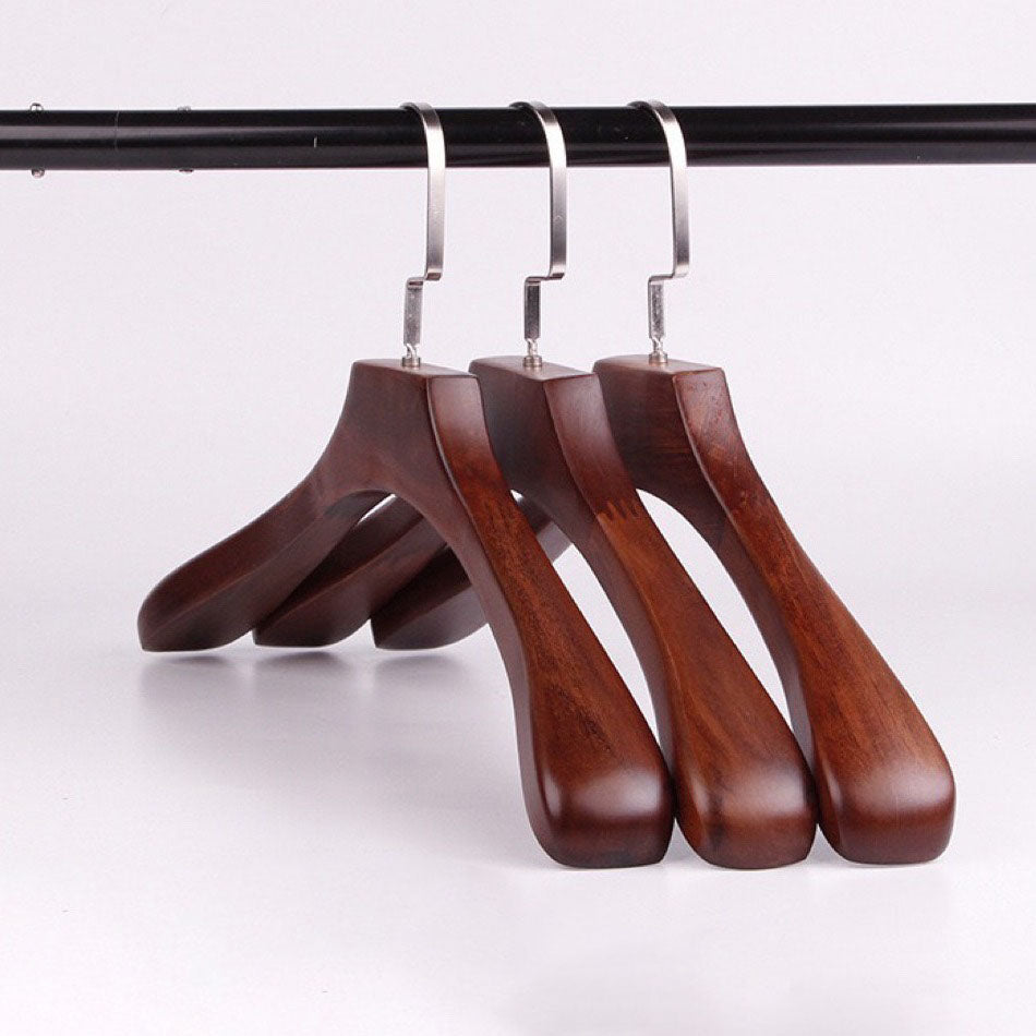 Natural Wood Closet Hanger Drying Rack