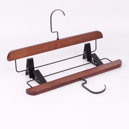 Natural Wood Closet Hanger Drying Rack