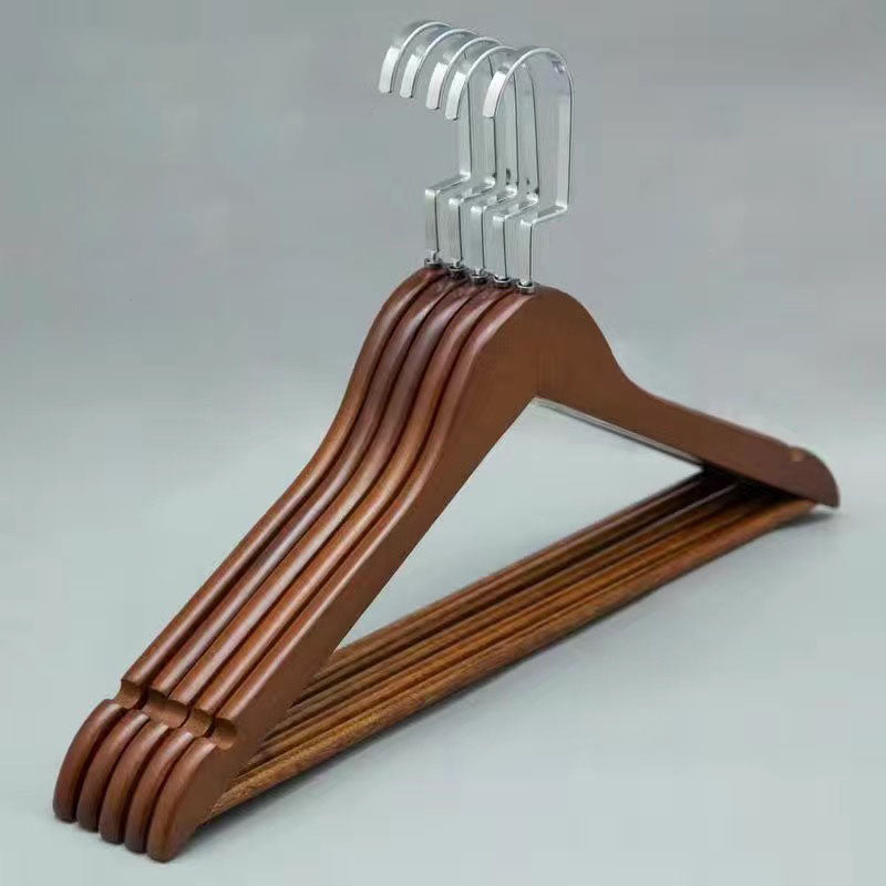 Natural Wood Closet Hanger Drying Rack