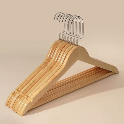 Natural Wood Closet Hanger Drying Rack