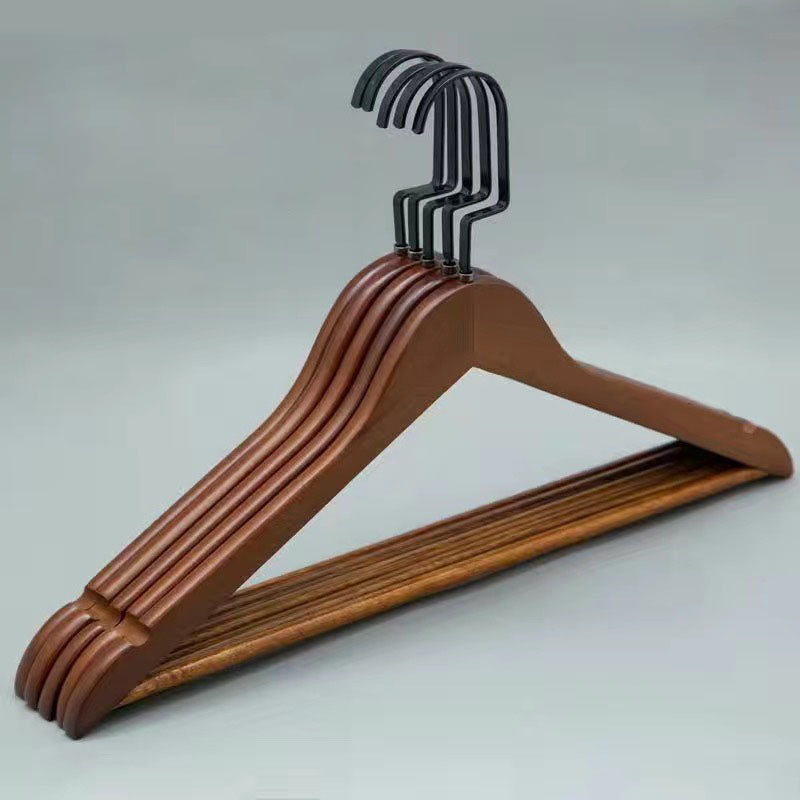 Natural Wood Closet Hanger Drying Rack