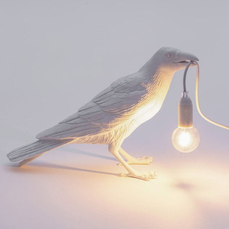Unique Bird Shaped Bedside Table Lamp - Fesara