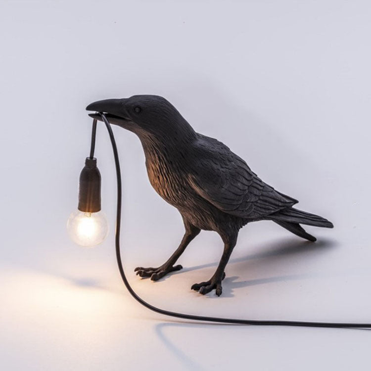 Unique Bird Shaped Bedside Table Lamp