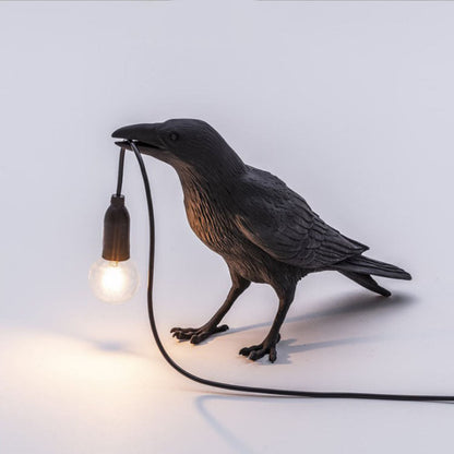 Unique Bird Shaped Bedside Table Lamp