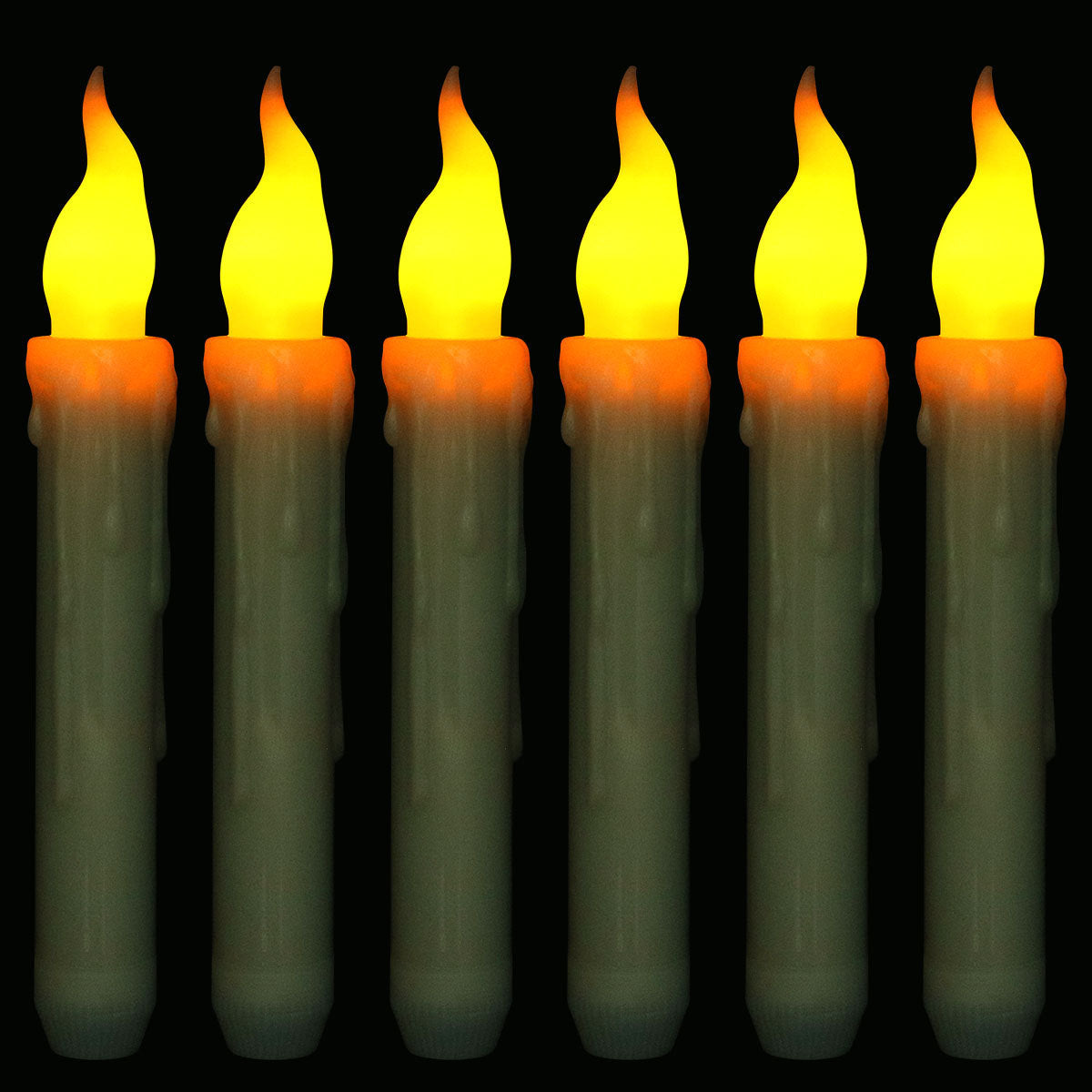 Colorful LED Wax Halloween Christmas Candle Light