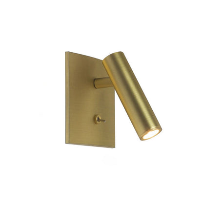 Simple Bedroom Bedside Wall Light with Switch