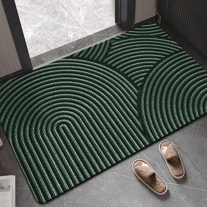 Stylish Entrance Door Mat Anti Slip Dirt Trapper