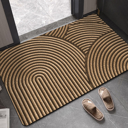 Stylish Entrance Door Mat Anti Slip Dirt Trapper - Fesara