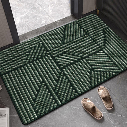 Stylish Entrance Door Mat Anti Slip Dirt Trapper
