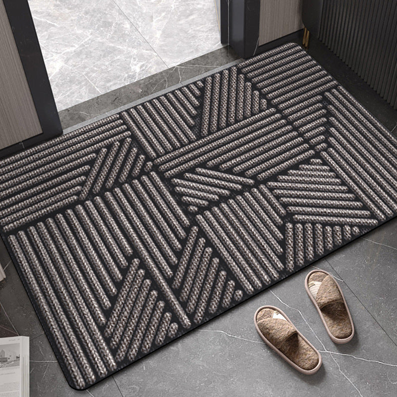 Stylish Entrance Door Mat Anti Slip Dirt Trapper