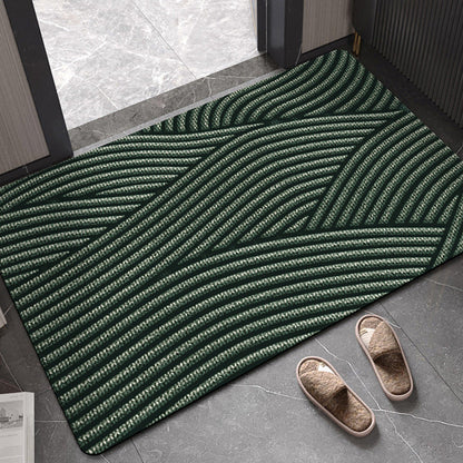 Stylish Entrance Door Mat Anti Slip Dirt Trapper