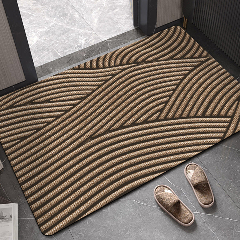 Stylish Entrance Door Mat Anti Slip Dirt Trapper