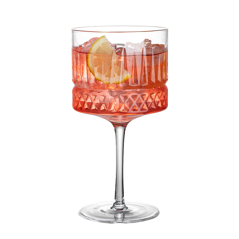 Luxury Handcrafted Crystal Martini Glass