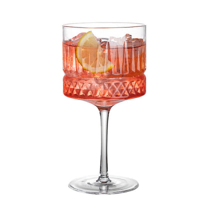 Luxury Handcrafted Crystal Martini Glass