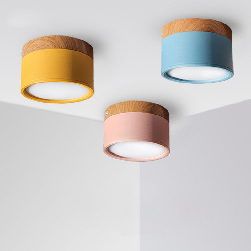 Recessed Wood Grain LED Downlight 12W Adjustable - Fesara