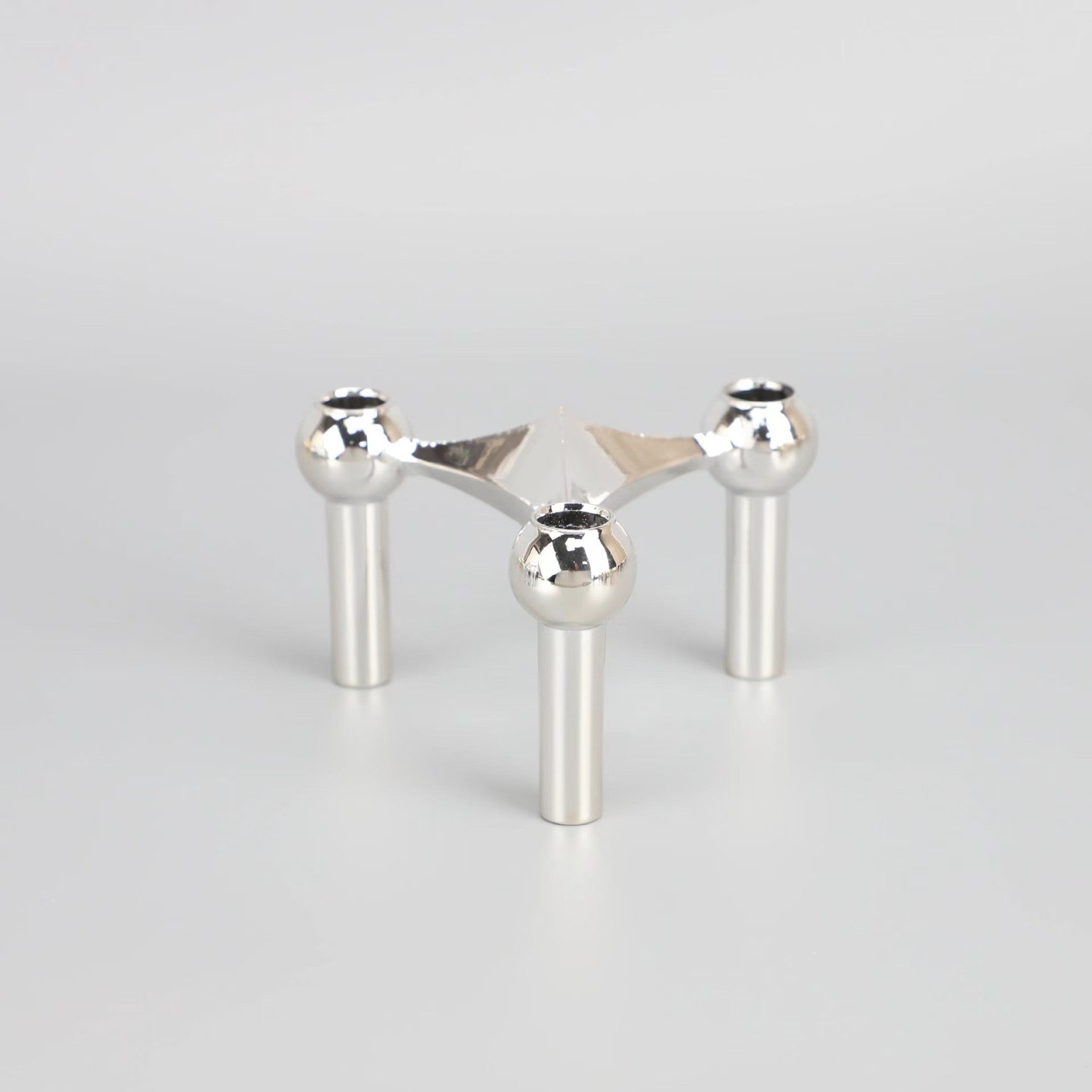 Unique Metal Candle Holder Decorative Centerpiece - Fesara