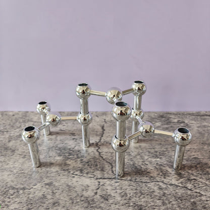 Unique Metal Candle Holder Decorative Centerpiece