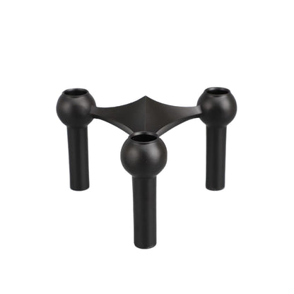Unique Metal Candle Holder Decorative Centerpiece