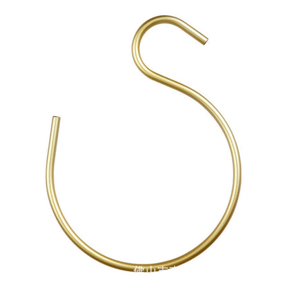 Modern Metal S-Shaped Coat Hook Rack
