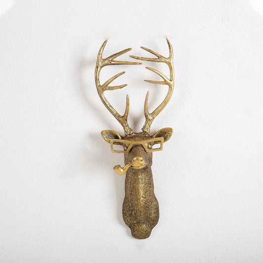 Vintage Metal Animal Wall Art Decoration - Fesara
