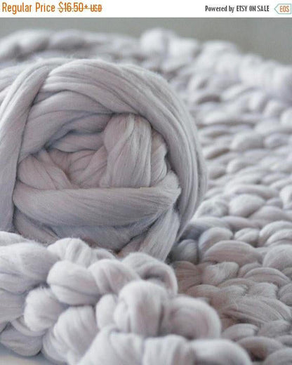 Cozy Handmade Knit Throw Blanket