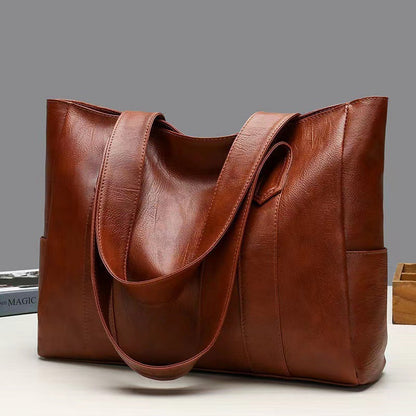 Luxury Ladies Genuine Leather Tote Bag