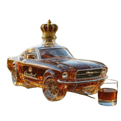 Luxury Mustang Theme Whiskey Decanter - Fesara