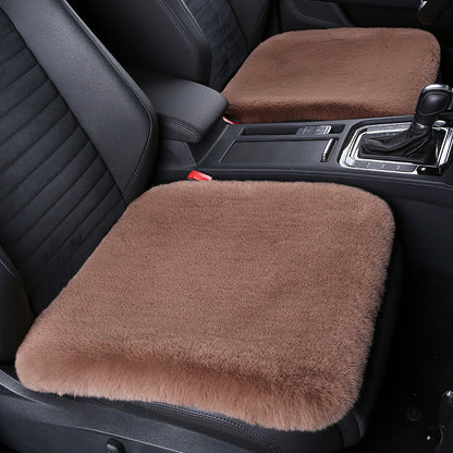 Cozy Short Rabbit Plush Car Seat Pad