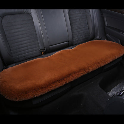 Cozy Short Rabbit Plush Car Seat Pad
