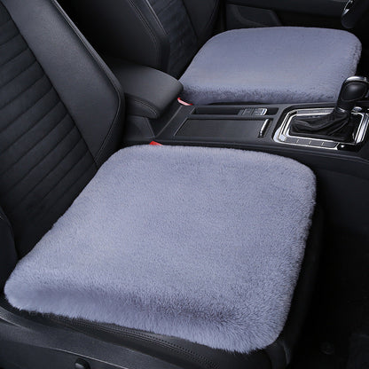Cozy Short Rabbit Plush Car Seat Pad